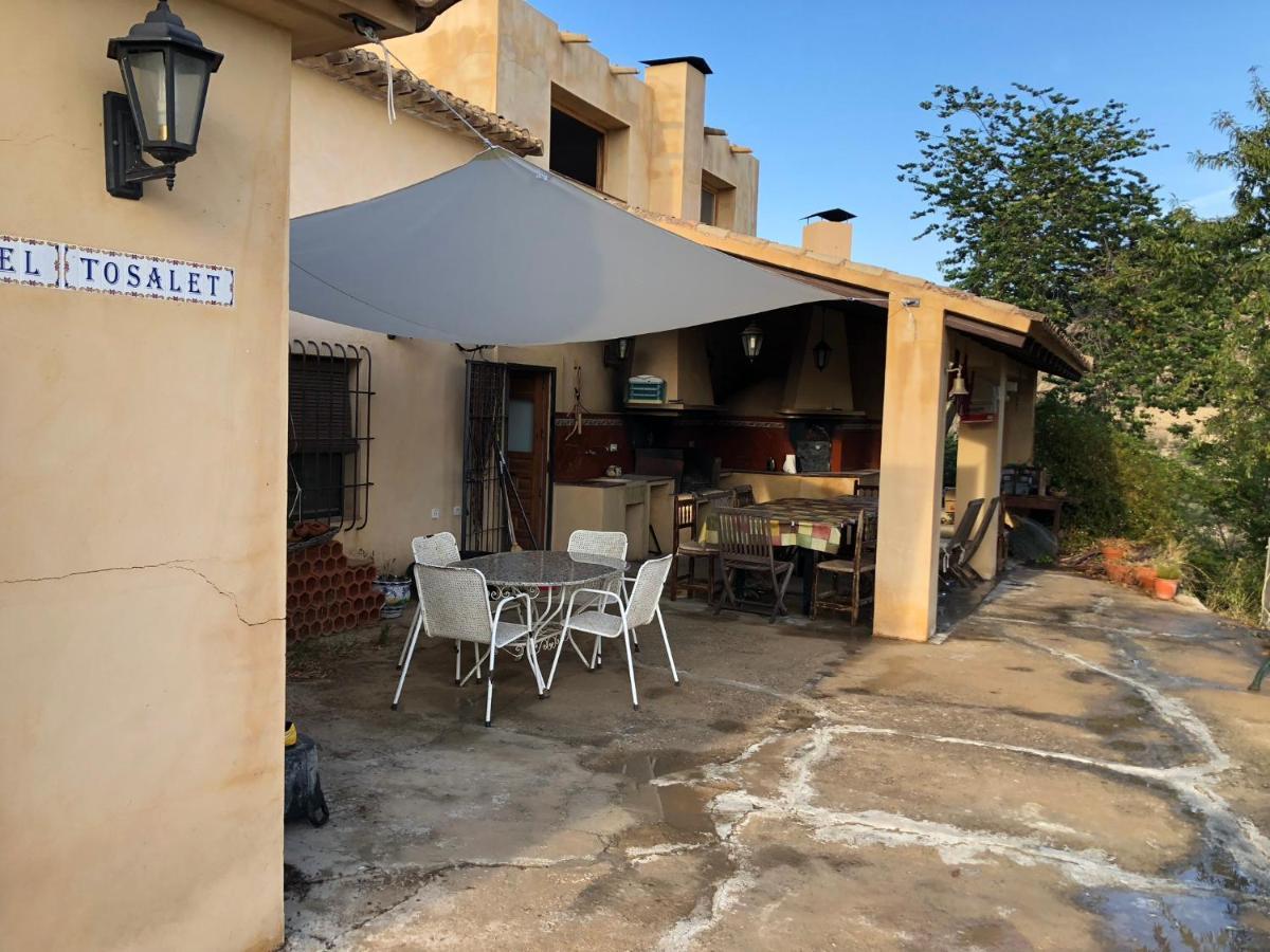 Finca El Tossalet, Gran Piscina Junto Al Pueblo Sella Exterior photo